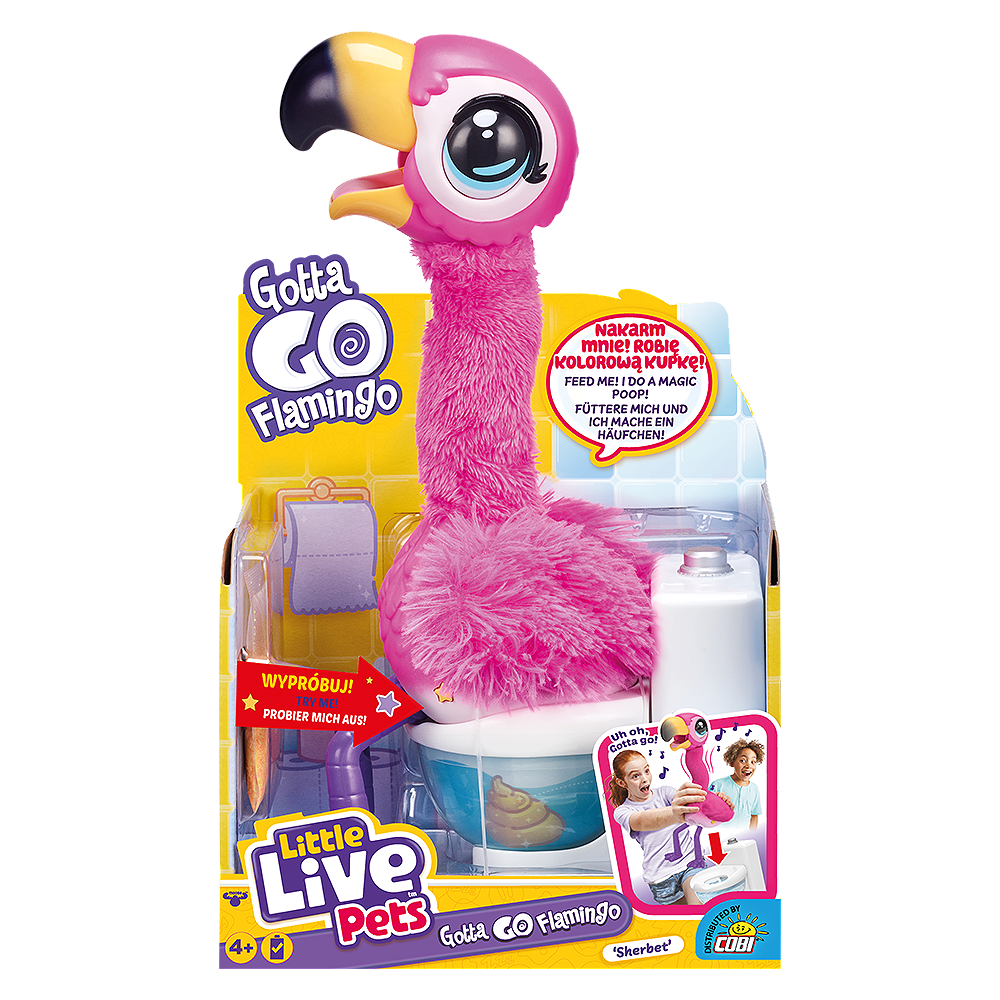 Gotta Go Flamingo - uszkodzone opakowanie