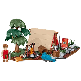 Namiot rzymskich legionistów