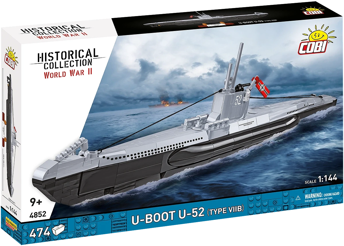 U-Boot U-52 z klocków COBI
