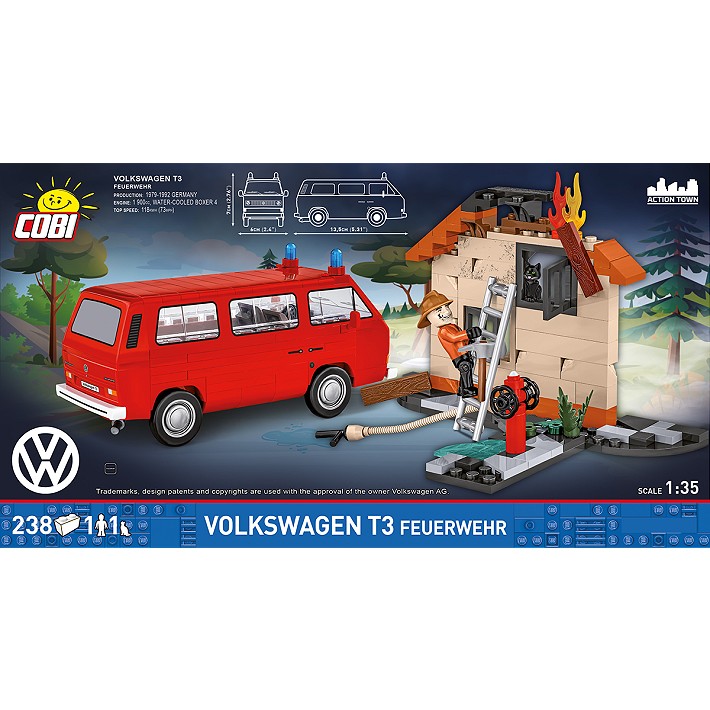 Volkswagen T3 Feuerwehr - fot. 4