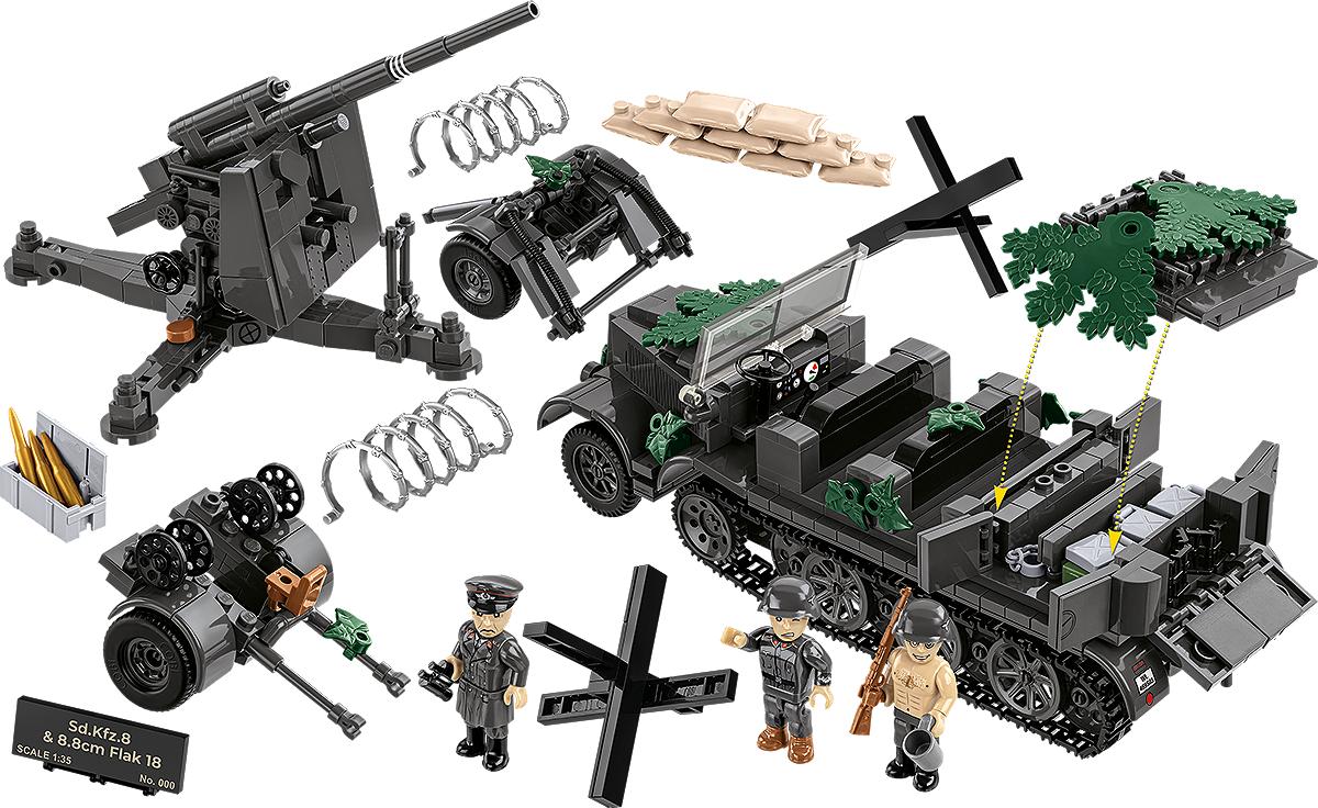 Sd.Kfz.8 & 8.8 cm Flak18 - Edycja Limitowana - fot. 4