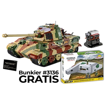 Tiger II  Königstiger + Bunkier gratis