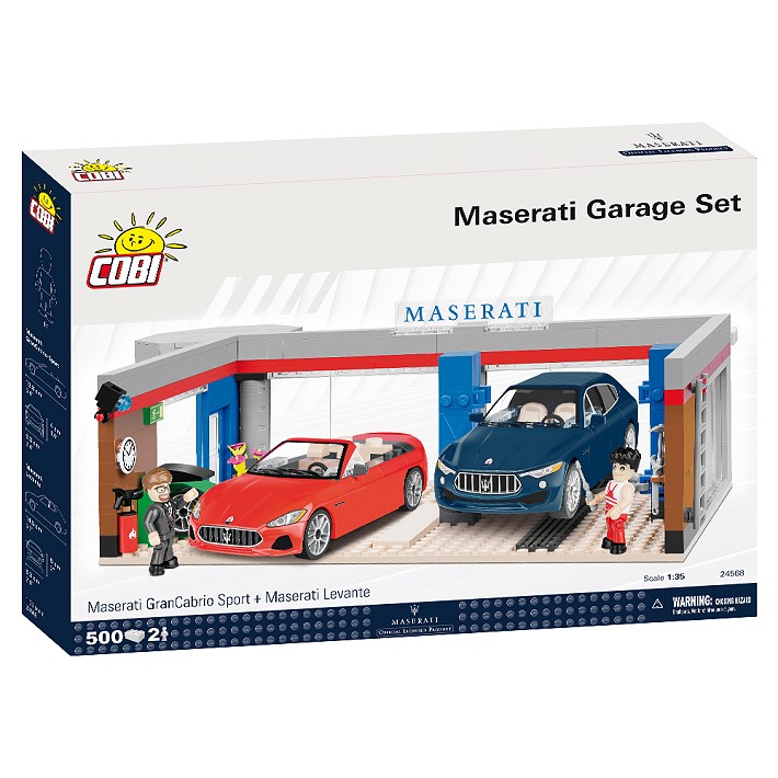 Maserati Garage Set - uszkodzone opakowanie - fot. 8