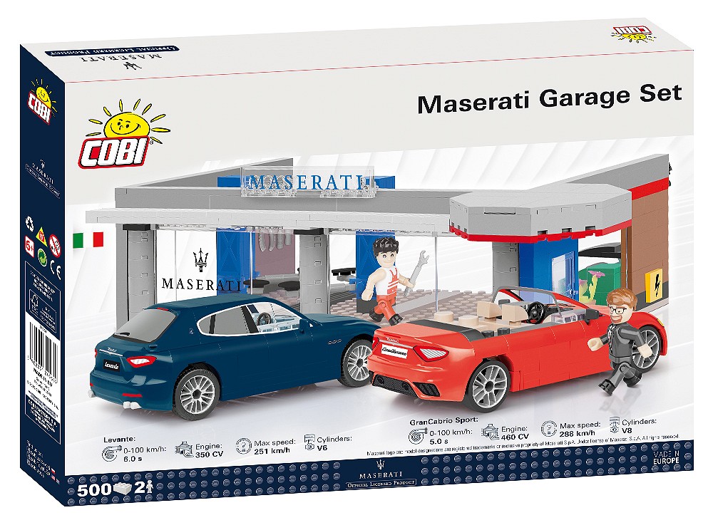 Maserati Garage Set - uszkodzone opakowanie - fot. 9