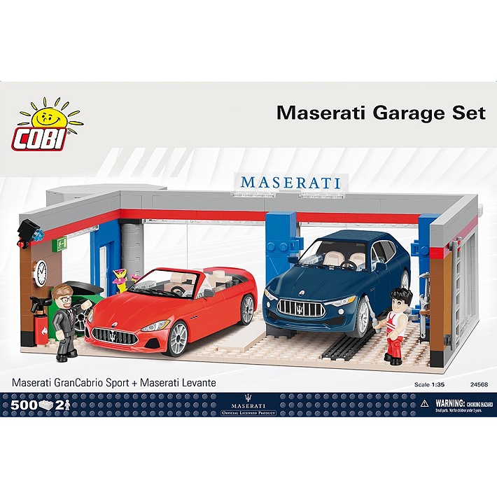 Maserati Garage Set - uszkodzone opakowanie - fot. 2