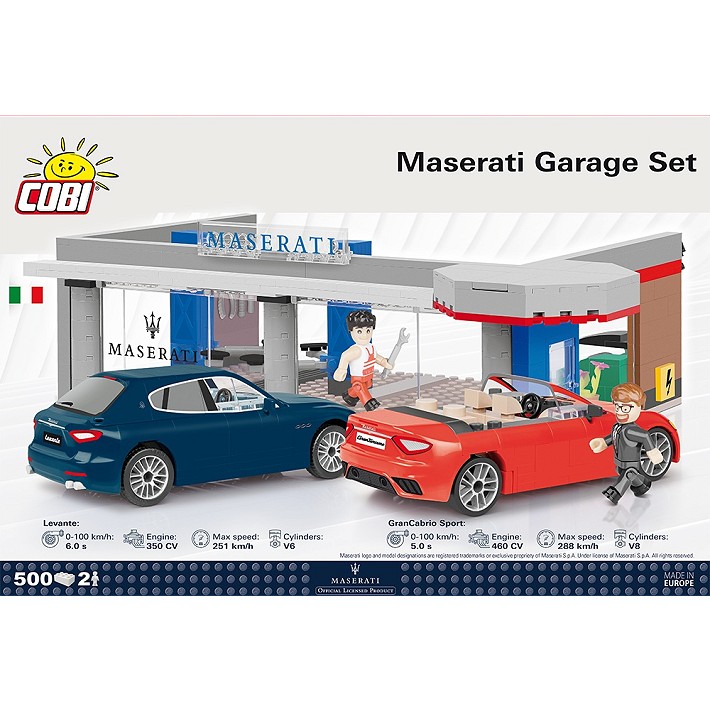 Maserati Garage Set - uszkodzone opakowanie - fot. 3