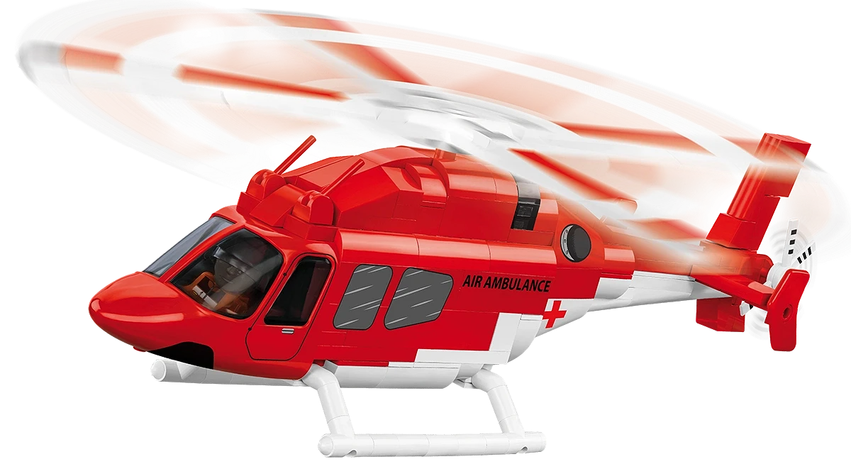 Bell 429 Air Ambulance z klocków COBI
