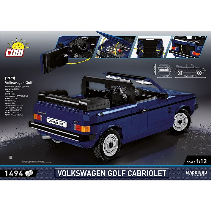 Volkswagen Golf Cabriolet - fot. 4