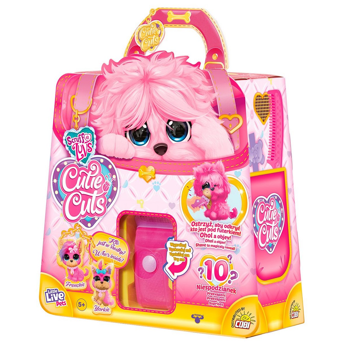 Cutie Cuts - piesek różowy - uszkodzone opakowanie - fot. 3