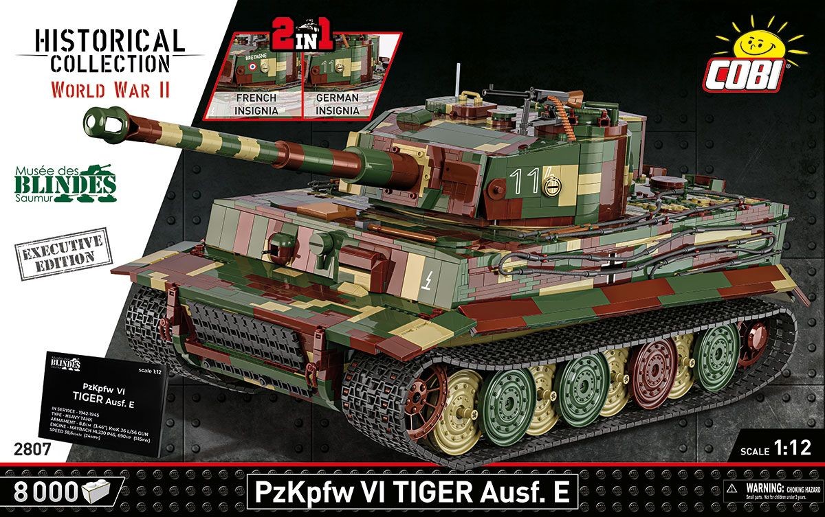 Wszystko, co warto wiedzieć o ogromnym zestawie PzKpfw VI Tiger Ausf. E – Executive Edition w skali 1:12