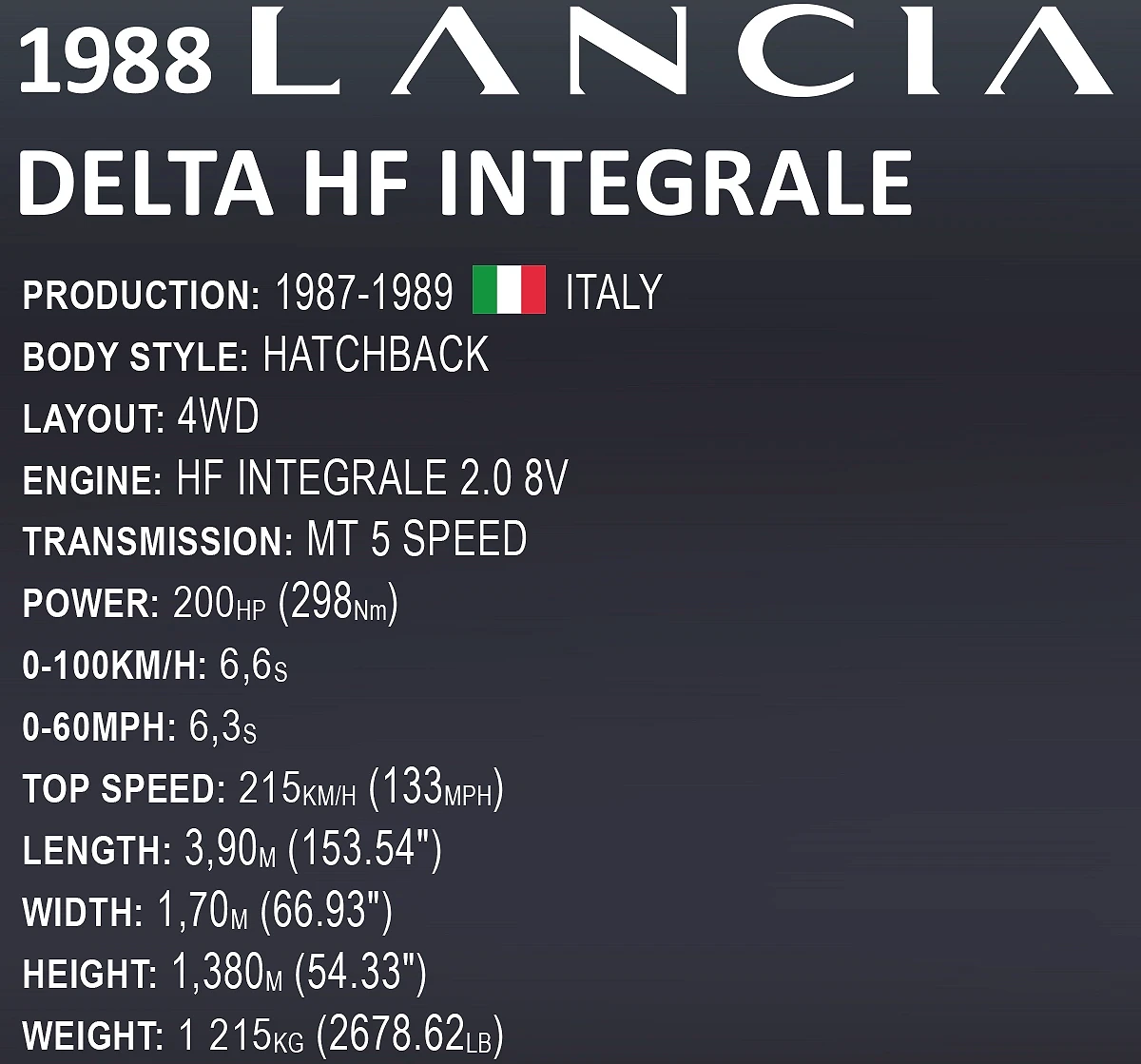 Lancia Delta HF Integrale - fot. 13