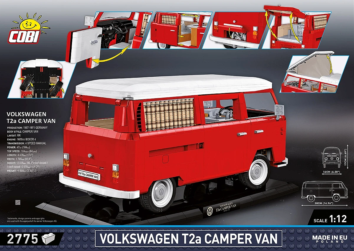 Volkswagen T2a Camper Van - Executive Edition - fot. 5