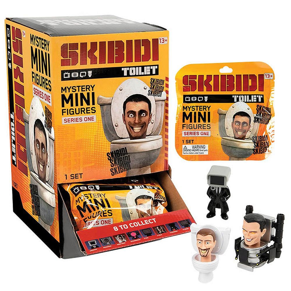Skibidi Toilet Tajemnicze mini figurki - fot. 3