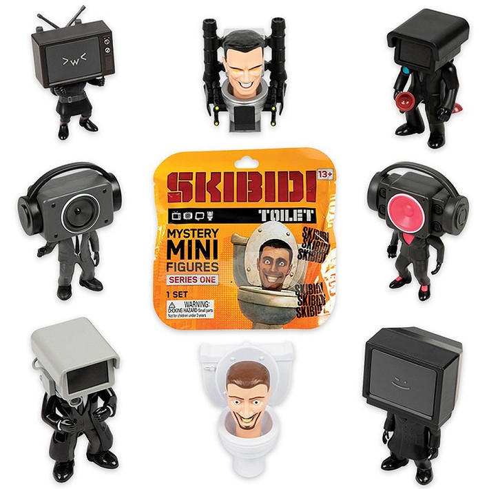 Skibidi Toilet Tajemnicze mini figurki - fot. 5