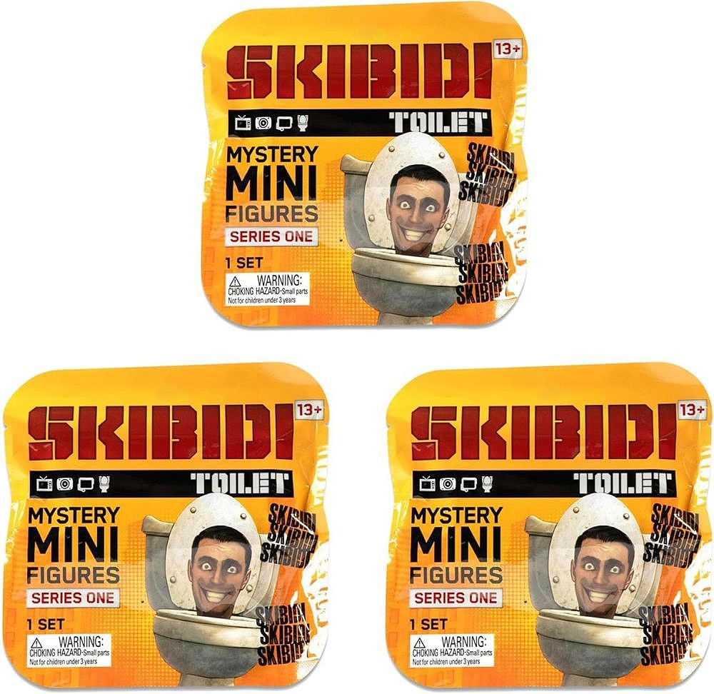 Skibidi Toilet Tajemnicze mini figurki