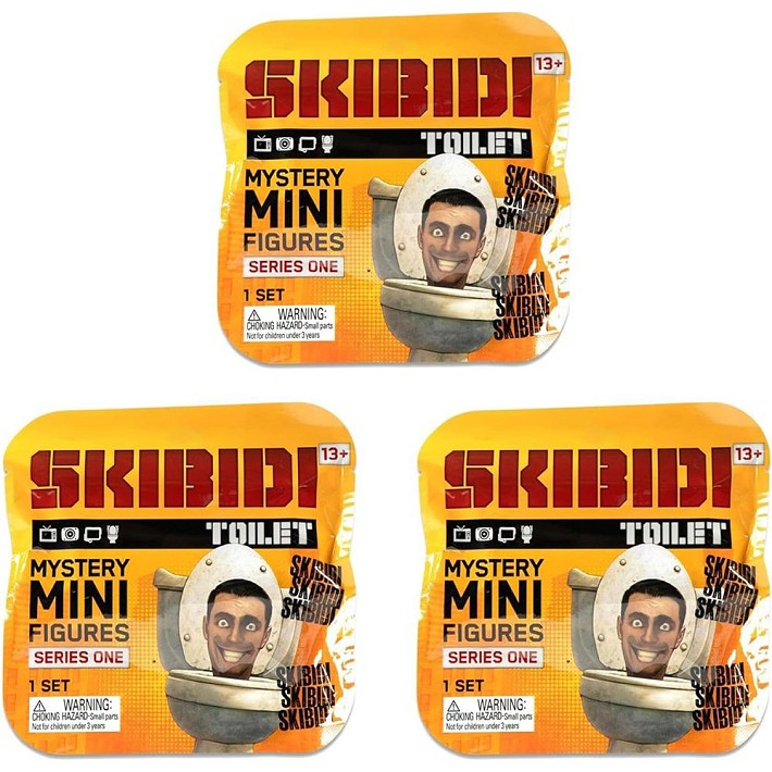 Skibidi Toilet Tajemnicze mini figurki