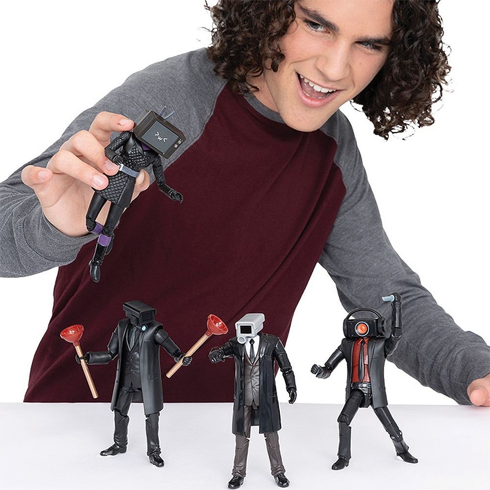 Skibidi Toilet Figurki Deluxe - fot. 5