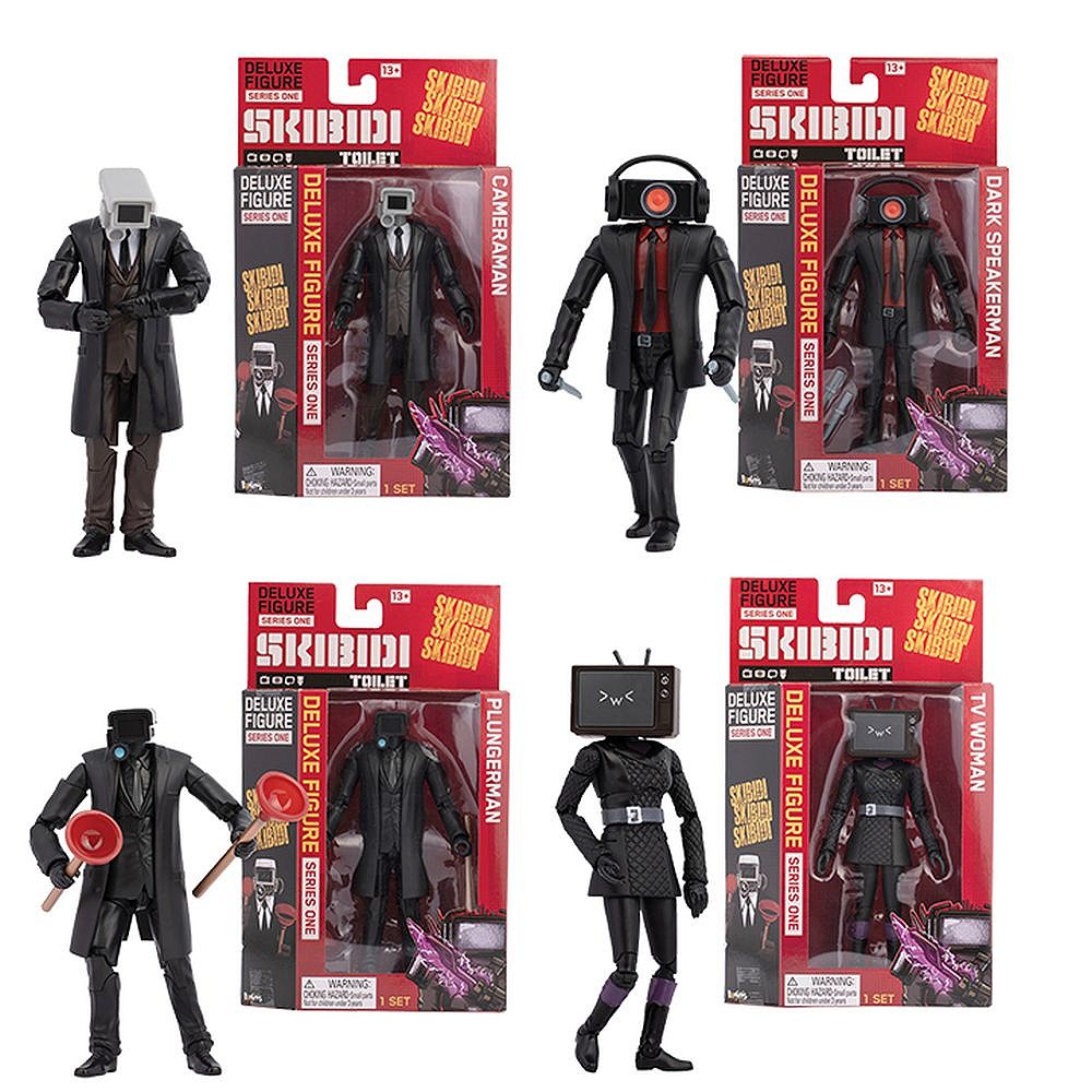 Skibidi Toilet Figurki Deluxe