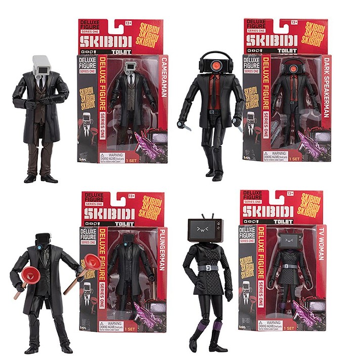 Skibidi Toilet Figurki Deluxe