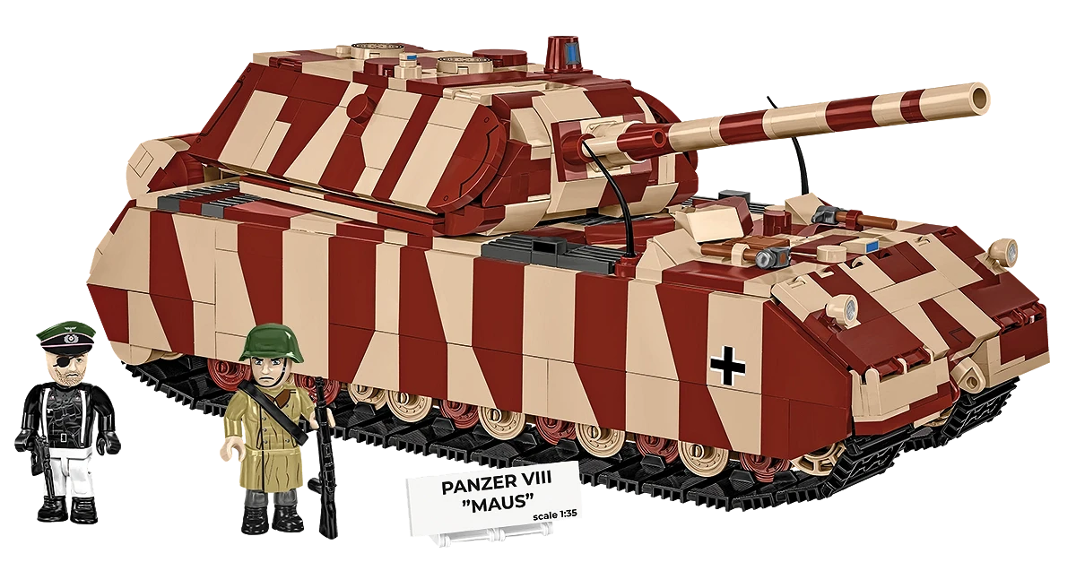 Panzer VIII Maus z klocków COBI