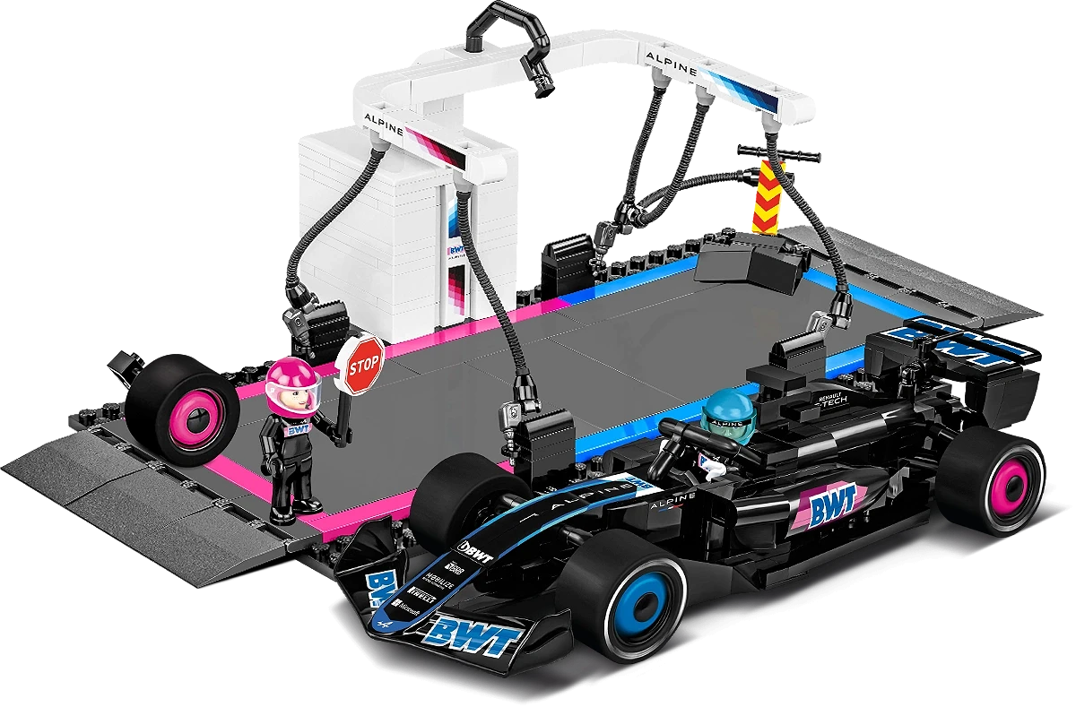 BWT Alpine F1 Pit Stop