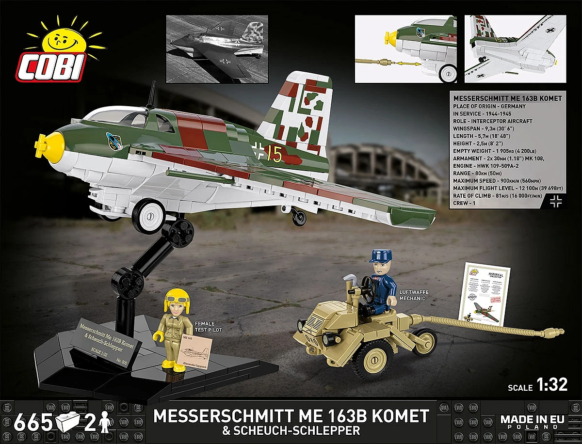Messerschmitt Me 163B Komet & Scheuch-Schlepper - Edycja Limitowana - fot. 4