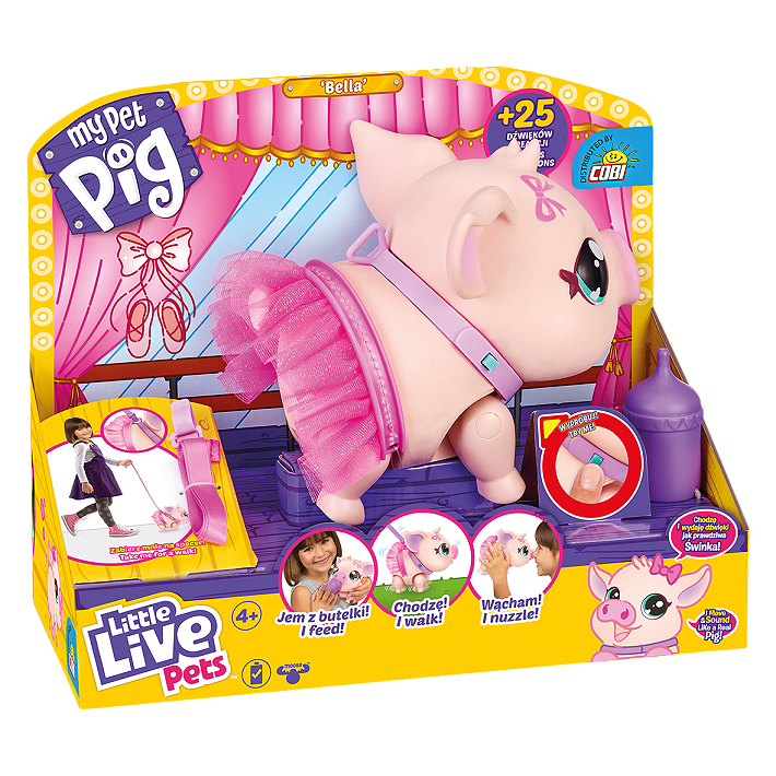 LLP Moja świnka Baletnica - uszkodzone opakowanie