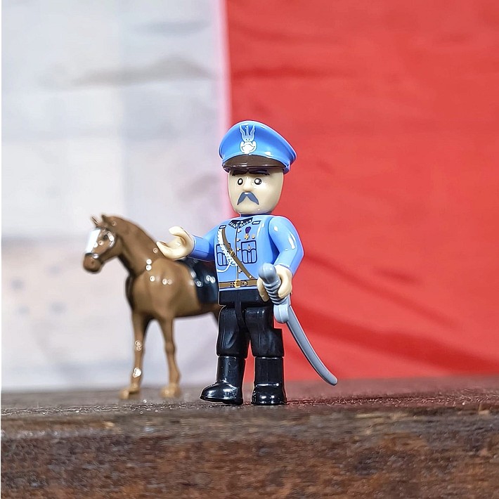 Marszałek Piłsudski na Kasztance - fot. 3