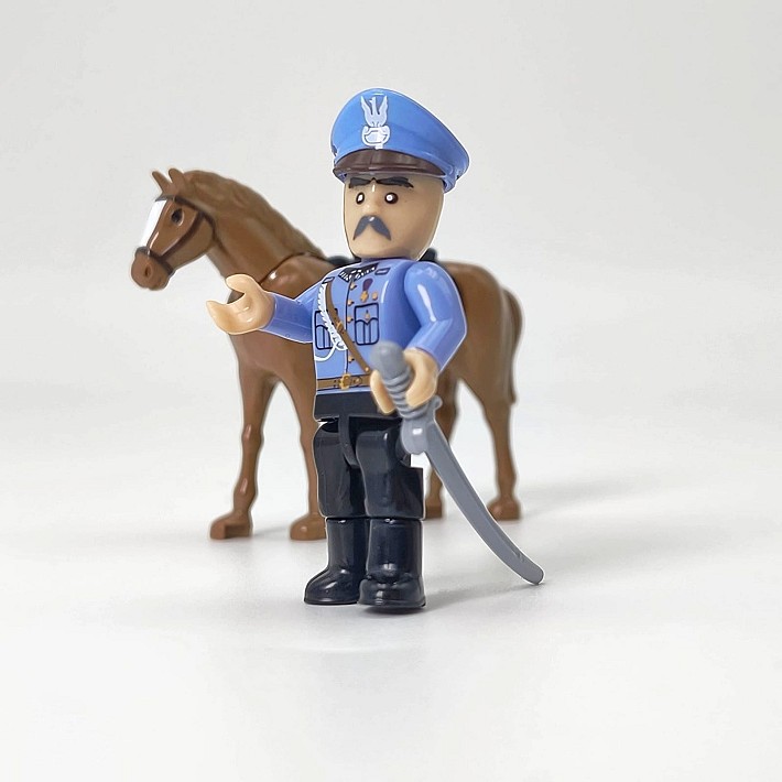 Marszałek Piłsudski na Kasztance - fot. 4