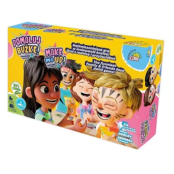 Gra Pomaluj buźkę! Zgadnij Kim jestem? - uszkodzone opakowanie