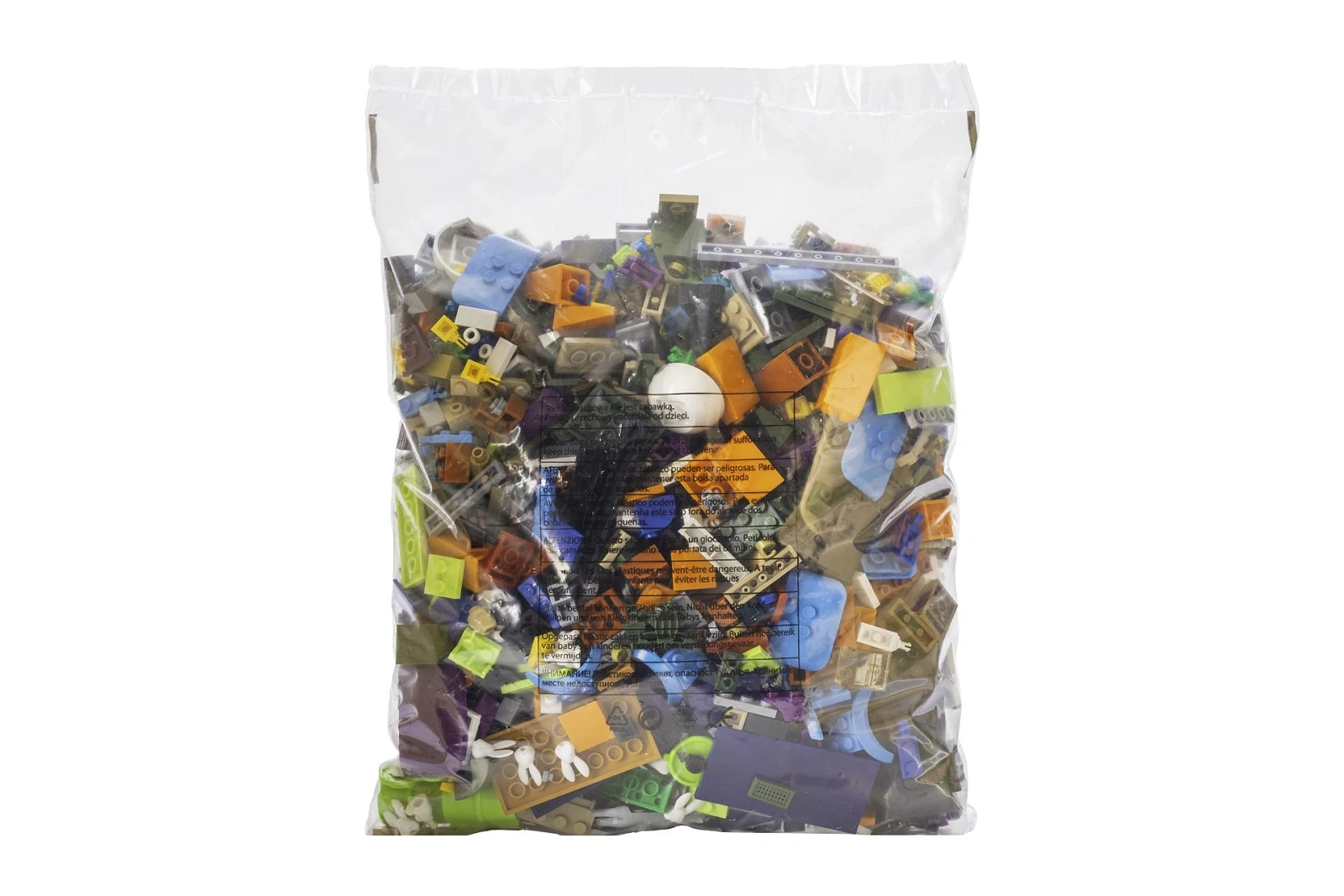 Mix klocków konstrukcyjnych 1 kg - worek - fot. 3