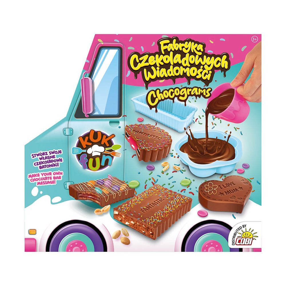 Kuk Fun Fabryka czekoladowych wiadomości - uszkodzone opakowanie