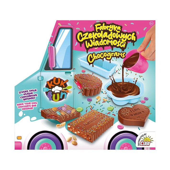 Kuk Fun Fabryka czekoladowych wiadomości - uszkodzone opakowanie