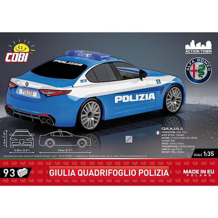 Giulia Quadrifoglio Polizia - fot. 3