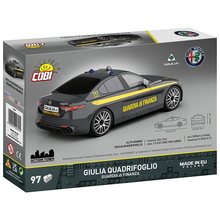 Giulia Quadrifoglio Guardia di Finanza - fot. 8