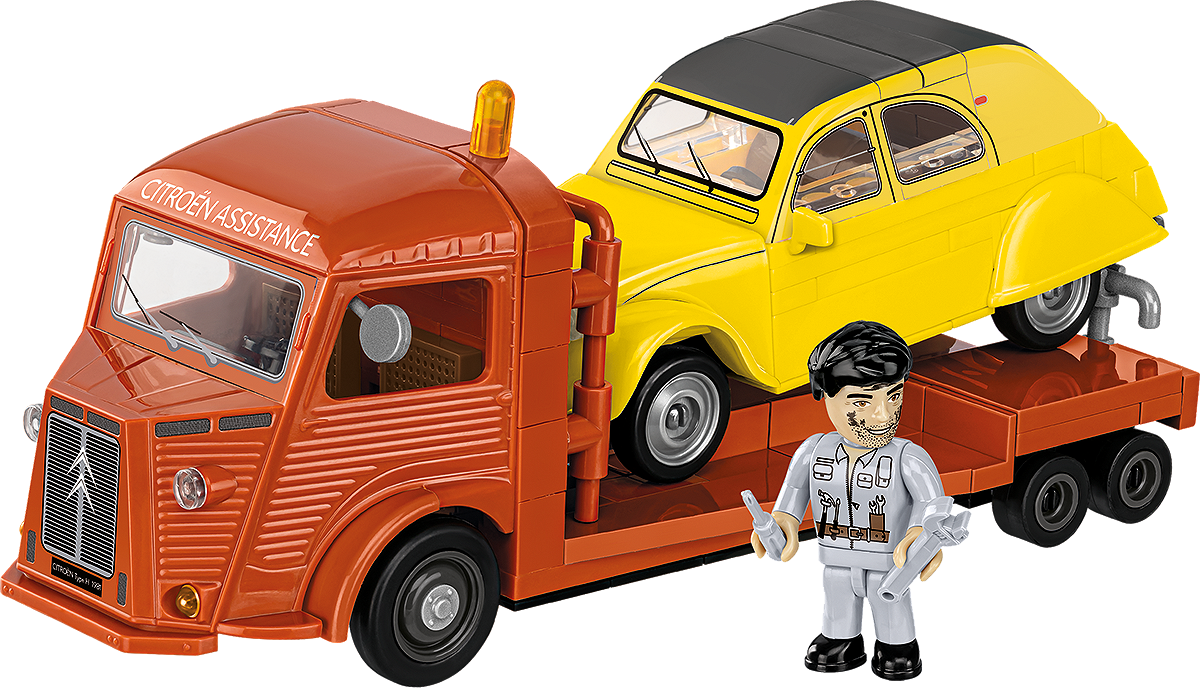 Citroen Type H Car Transporter & 2CV Type AZ