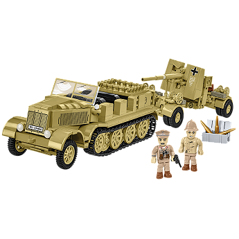 Sd.Kfz.8 Towing 8.8 cm Flak 36