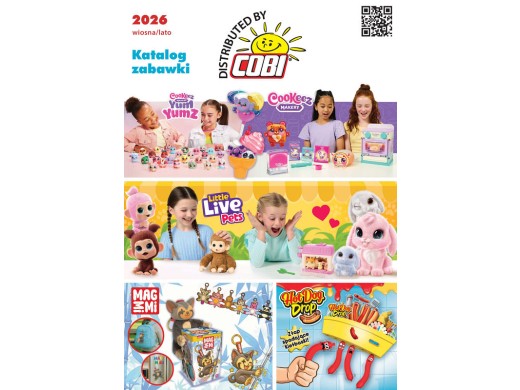 Katalog zabawek licencyjnych Cobi 2026 wiosna/lato