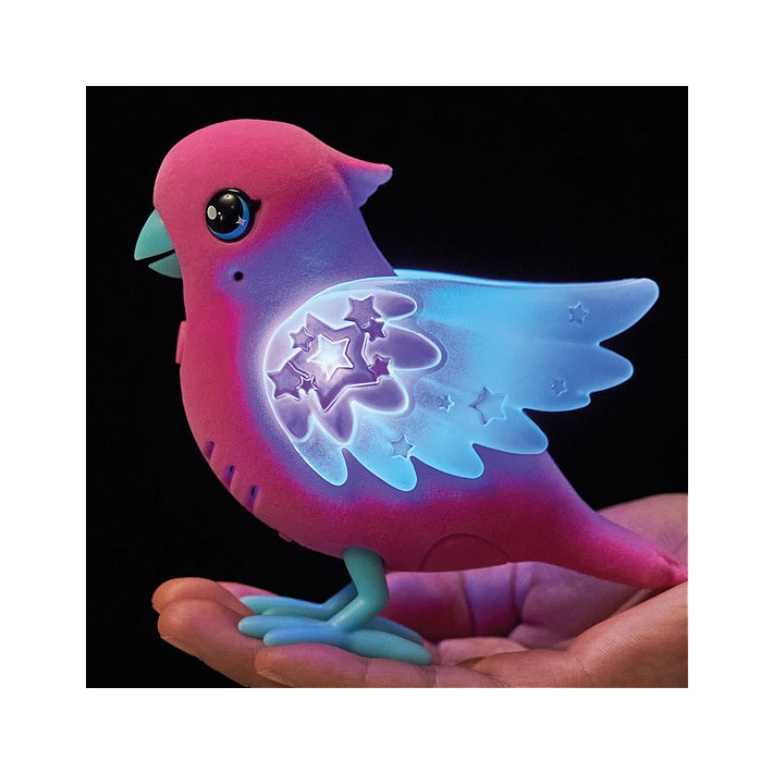 LLP Ćwierkająco mówiący ptaszek ze świecącymi skrzydełkami - fot. 5