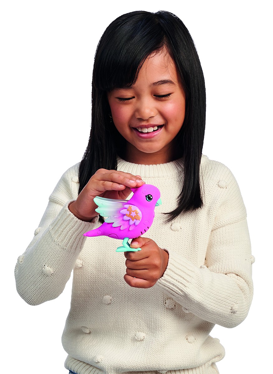 LLP Ćwierkająco mówiący ptaszek ze świecącymi skrzydełkami - fot. 9