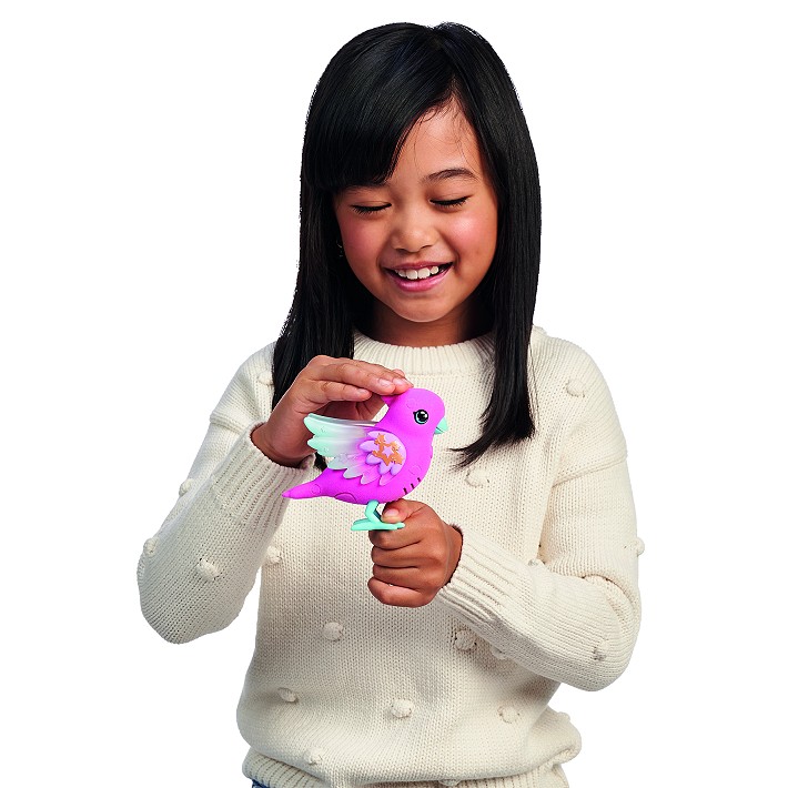 LLP Ćwierkająco mówiący ptaszek ze świecącymi skrzydełkami - fot. 9