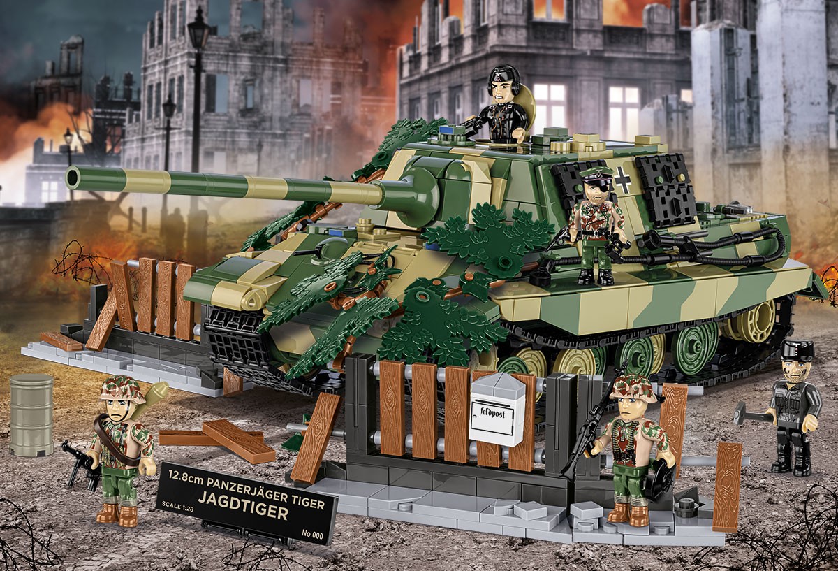 Historia z COBI. TOP5 największych czołgów II Wojny Światowej