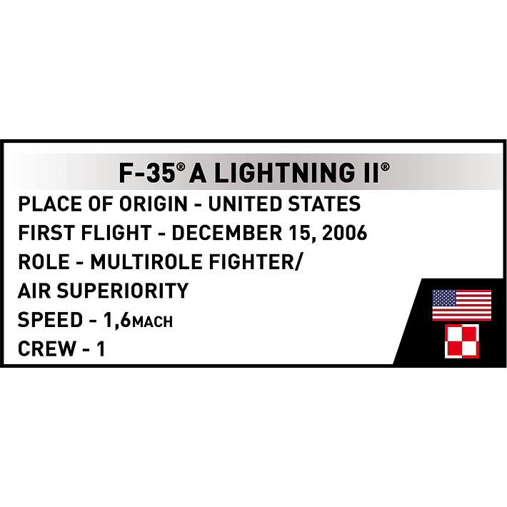 F-35A Lightning II "Husarz" 1:300 - fot. 5