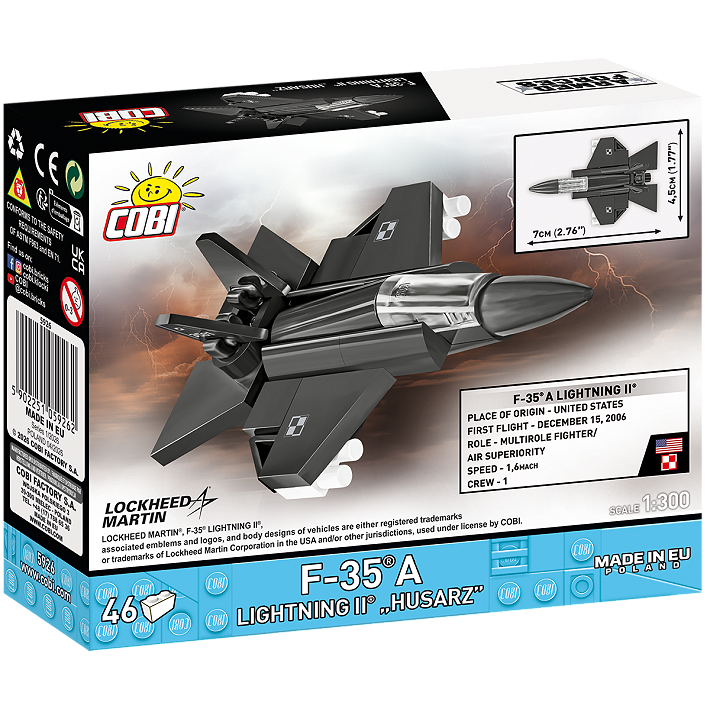 F-35A Lightning II "Husarz" 1:300 - fot. 8