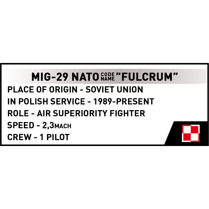 MiG-29 NATO "Fulcrum" 1:300 - fot. 5