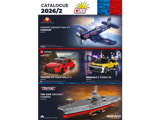 Katalog klocków Cobi 2/2026