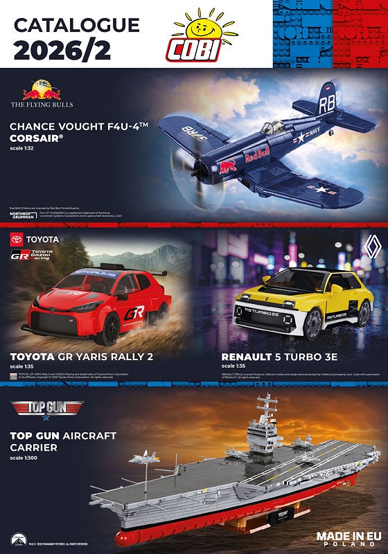 Katalog klocków Cobi 2/2026